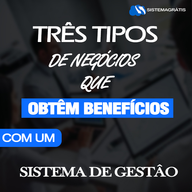 Três tipos de negócios que obtêm benefícios com um sistema de&nbsp;gestão.
