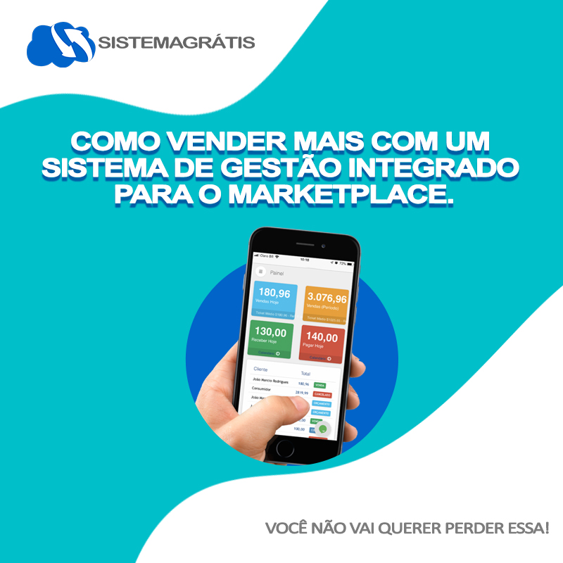 Como vender mais com um sistema de gestão integrado para o&nbsp;marketplace.